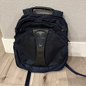 Tumi Tech Backpack Rucksack Bag T-Tech 5516 MB Black Blue Small Expandable